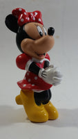 Disney Minnie Mouse Cartoon Character Hard Rubber 5 1/2" Tall Figure