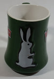 Pilsner Beer Bunny Rabbit Themed 5" Tall 3D Embossed Ceramic Beer Stein Mug