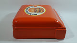 Vintage Mid Century Soehnle Orange Plastic Wall Hanging Scale