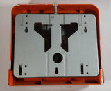 Vintage Mid Century Soehnle Orange Plastic Wall Hanging Scale