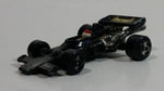 Vintage Soma Super Wheels Formula One Black Die Cast Toy Race Car Vehicle