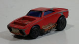 Vintage 1972 Lesney Matchbox Superfast No. 26 Big Banger Red Die Cast Toy Muscle Car Vehicle