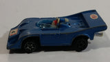 Rare Vintage TinToys Porsche Audi Blue "STP" W.T. 504 Die Cast Toy Race Car Vehicle - Hong Kong