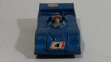 Rare Vintage TinToys Porsche Audi Blue "STP" W.T. 504 Die Cast Toy Race Car Vehicle - Hong Kong