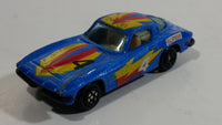 Yatming No. 1040 1963 Chevrolet Corvette Split Window Blue Top Fuel Super Flash Die Cast Toy Muscle Race Car Vehicle