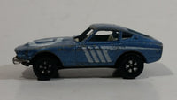 Vintage PlayArt Datsun 240Z Light Blue 7 Die Cast Toy Car Vehicle - Hong Kong