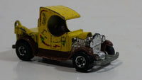 1979 Hot Wheels Oldies But Goodies Dumpin' A Dump Truck Yellow Brown Orange Die Cast Toy Car Vehicle BW Hong Kong