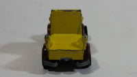 1979 Hot Wheels Oldies But Goodies Dumpin' A Dump Truck Yellow Brown Orange Die Cast Toy Car Vehicle BW Hong Kong