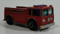 1982 Hot Wheels Fire Eater Red Fire Truck Die Cast Toy Car Vehicle - BW - Blue Lights - Hong Kong