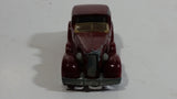 1983 Hot Wheels '35 Classic Caddy Cadillac Maroon Die Cast Toy Car Vehicle