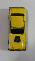 1985 Hot Wheels Torino Stocker Yellow Die Cast Toy Car Vehicle GHO