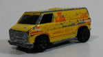 Vintage 1977 Hot Wheels Super Van Paramedic Yellow Die Cast Toy Car Vehicle BW - Hong Kong