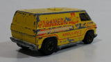 Vintage 1977 Hot Wheels Super Van Paramedic Yellow Die Cast Toy Car Vehicle BW - Hong Kong