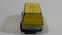 Vintage 1977 Hot Wheels Super Van Paramedic Yellow Die Cast Toy Car Vehicle BW - Hong Kong