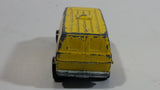 Vintage 1977 Hot Wheels Super Van Paramedic Yellow Die Cast Toy Car Vehicle BW - Hong Kong