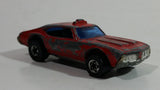 1977 Hot Wheels Olds 442 Maxi Taxi Staff Car Red Die Cast Toy Car Vehicle BW Hong Kong