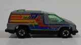 Vintage 1979 Hot Wheels Inside Story Van Gray Die Cast Toy Car Vehicle - Hong Kong