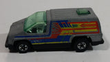 Vintage 1979 Hot Wheels Inside Story Van Gray Die Cast Toy Car Vehicle - Hong Kong