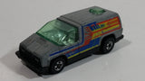 Vintage 1979 Hot Wheels Inside Story Van Gray Die Cast Toy Car Vehicle - Hong Kong
