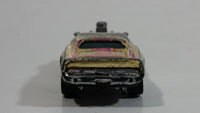 Vintage 1977 Hot Wheels Rodger Dodger Gold Chrome Die Cast Toy Muscle Car Vehicle Hong Kong