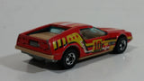 Vintage 1981 Hot Wheels Turismo Red Die Cast Toy Car Vehicle Hong Kong