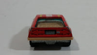 Vintage 1981 Hot Wheels Turismo Red Die Cast Toy Car Vehicle Hong Kong