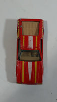 Vintage 1981 Hot Wheels Turismo Red Die Cast Toy Car Vehicle Hong Kong