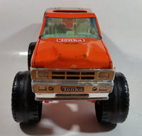 2002 Tonka Hasbro Funrise Monster Truck Racing Orange Pressed Steel and Plastic Toy Car Vehicle 12" Long