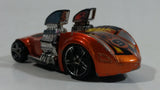 2006 Hot Wheels Big Blocks Twin Mill Hardnoze Metallic Orange Die Cast Toy Race Car Vehicle