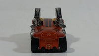 2006 Hot Wheels Big Blocks Twin Mill Hardnoze Metallic Orange Die Cast Toy Race Car Vehicle