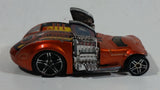 2006 Hot Wheels Big Blocks Twin Mill Hardnoze Metallic Orange Die Cast Toy Race Car Vehicle