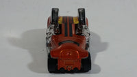 2006 Hot Wheels Big Blocks Twin Mill Hardnoze Metallic Orange Die Cast Toy Race Car Vehicle