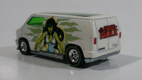 2017 Hot Wheels Pop Culture: Women of Marvel She-Hulk Custom '77 Dodge Van White Die Cast Toy Car Vehicle