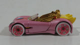 2016 Hot Wheels Nintendo Character Cars Princess Peach Pink Die Cast Toy Car Vehicle