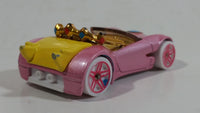 2016 Hot Wheels Nintendo Character Cars Princess Peach Pink Die Cast Toy Car Vehicle