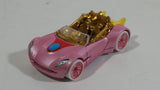 2016 Hot Wheels Nintendo Character Cars Princess Peach Pink Die Cast Toy Car Vehicle