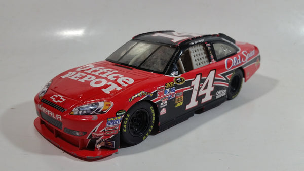 Motorsports Authentics NASCAR #14 Tony Stewart The Office Depot and Old Spice 2010 Chevy Impala Red 1/24 Scale Die Cast Toy Race Car Vehicle