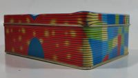 2003 The Cat In The Hat Animated Movie Film Book Shaped Tin Metal Container Dr. Seuss Collectible