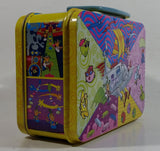 Willy Wonka's Candy Factory Embossed Tin Metal Lunch Box