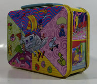 Willy Wonka's Candy Factory Embossed Tin Metal Lunch Box