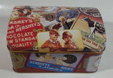 1999 Hershey's Milk Chocolate Kisses Advertising Tin Metal Hinged Container