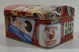 1999 Hershey's Milk Chocolate Kisses Advertising Tin Metal Hinged Container