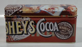 1999 Hershey's Milk Chocolate Kisses Advertising Tin Metal Hinged Container