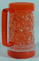 Edmonton Oilers NHL Ice Hockey Team 6 3/4" Tall Plastic Freezer Beer Mug Cup