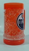 Edmonton Oilers NHL Ice Hockey Team 6 3/4" Tall Plastic Freezer Beer Mug Cup