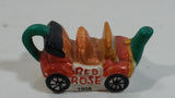 Vintage Red Rose Tea 1908 Car Shaped Miniature Teapot Ornament