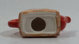 Vintage Red Rose Tea 1920 Radio Shaped Miniature Teapot Ornament
