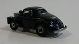 1998 Johnny Lightning Playing Mantis NHRA '41 Willy's Pro Stock Moon Eyes Black Die Cast Toy Race Car Hot Rod Vehicle P-349