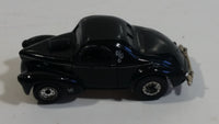 1998 Johnny Lightning Playing Mantis NHRA '41 Willy's Pro Stock Moon Eyes Black Die Cast Toy Race Car Hot Rod Vehicle P-349