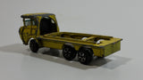 Vintage Unknown Brand Yellow Truck Die Cast Toy Car Vehicle